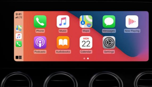 曲阳apple维修网点分享如何将iPhone连接到CarPlay 